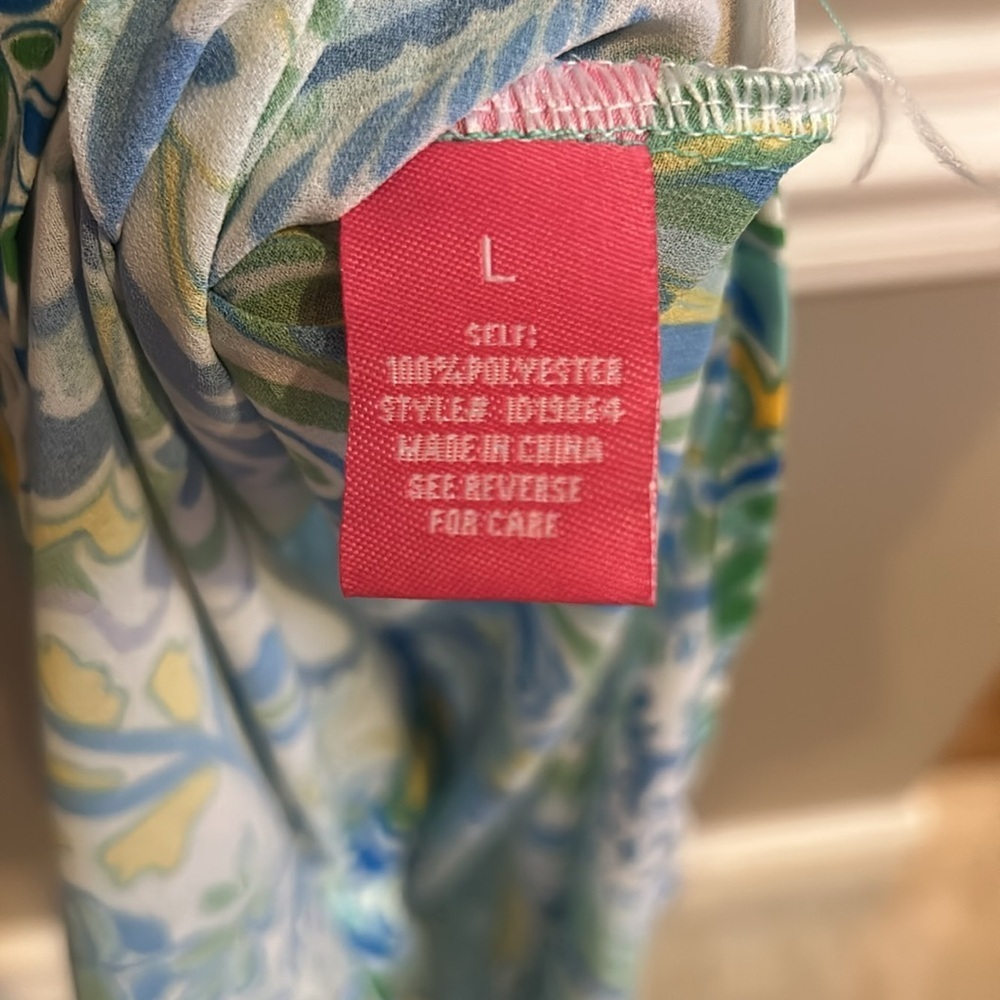 Flying Tomato Call It Love Floral Shirt Dress Size Large - Picture 10 of 15